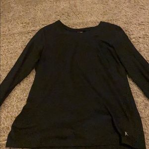 A black long sleeve shirt